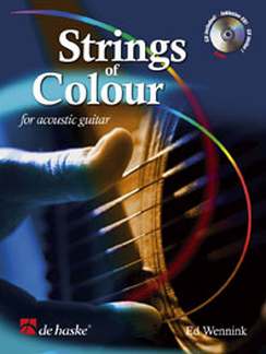 Strings Of Colour For Acoustic Guitar