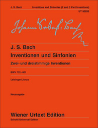 Inventionen und Sinfonien BWV 772-801
