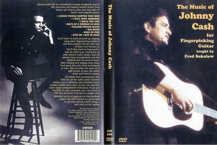 The Music Of Johnny Cash For Fingerpicking Guitar