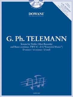 Sonate D - Moll Twv 41/ D4 (essercizii Musici)