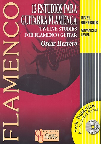 12 Estudios Para Guitarra Flamenca
