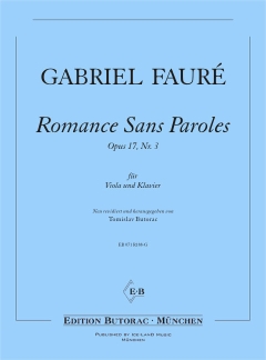 Romance Sans Paroles Op 17/3