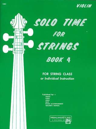 Solo Time For Strings 4 For String Class