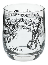 Glas Violine (Geige)