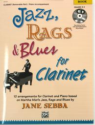 Jazz Rags + Blues For Clarinet