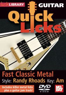 Guitar Quick Licks - Fast Classic Metal