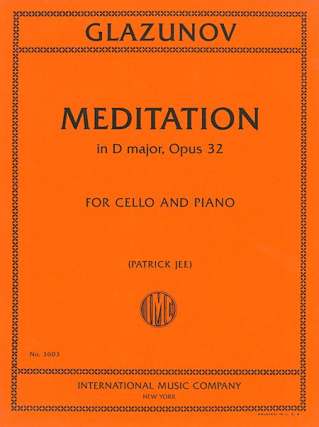 Meditation D - Dur Op 32