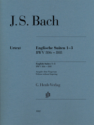 Englische Suiten 1-3 BWV 806-808