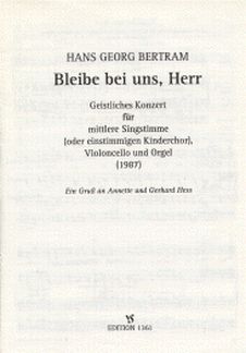 Bleibe Bei Uns Herr (1987)
