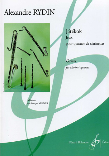 Jatekok - Jeux Pour Quatuoe De Clarinettes