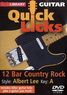 Guitar Quick Licks - 12 Bar Country Rock