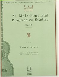 25 Melodious And Progressive Studies Op 60
