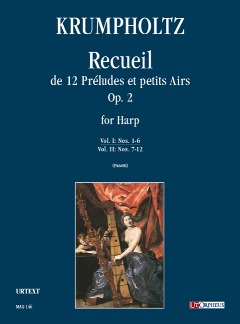Recueil De 12 Preludes Et Petits Airs Op 2/1-6