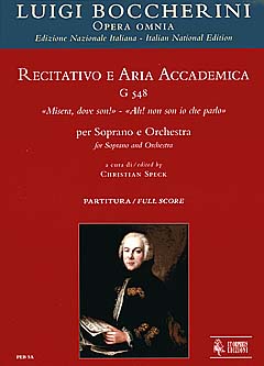 Recitativo + Aria Accademica G 548