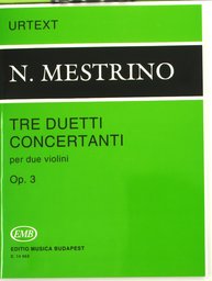 3 Duetti Concertanti Op 3
