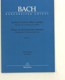 Kantate 51 Jauchzet Gott In Allen Landen BWV 51