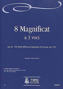 8 Magnificat A 3 Voci Della Biblioteca Capitolare Di Verona