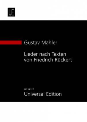 Lieder Nach Texten Von Friedrich Rueckert