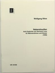 Nebendraussen - Gedichte Nach Hermann Lenz