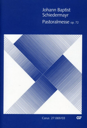Pastoralmesse C - Dur Op 72