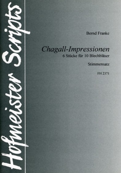 Chagall Impressionen - 6 Stuecke