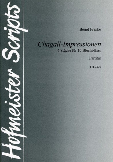 Chagall Impressionen - 6 Stuecke