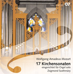 17 Kirchensonaten Eingerichtet Fuer Orgel Solo
