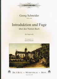 Introduction + Fuge Ueber den Namen Bach