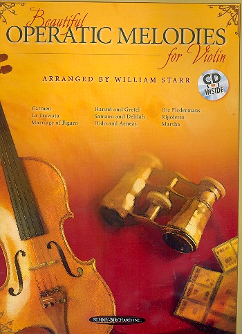 Beautiful Operatic Melodies For Violin