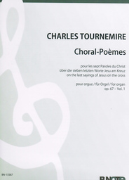 7 Chorals Poemes D'Orgue Op 67 Vol 1 Paroles 1-3