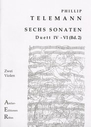 6 Sonaten 2 (duett 4-6)