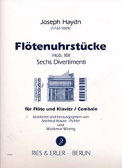 Floetenuhrstuecke - 6 Divertimenti Hob 19