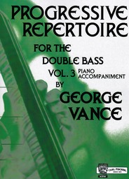 Progressive Repertoire For The Double Bass 3