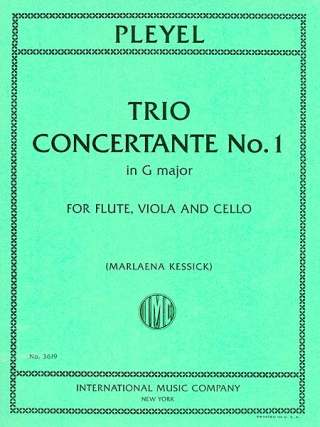 Trio Concertante 1 G - Dur