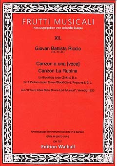 Canzonen + Sonaten 1 (il Terzo Libro Delle Divini Lodi Musicali)