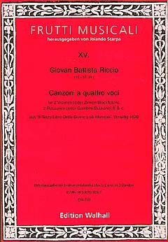 Canzonen + Sonaten 3 (il Terzo Libro Delle Divini Lodi Musicali)