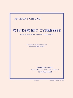 Windswept Cypresses