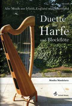 Duette Fuer Harfe und Blockfloete