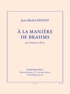 A La Maniere De Brahms