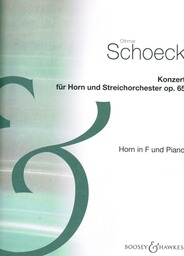 Konzert für Horn und Streichorchester Op 65