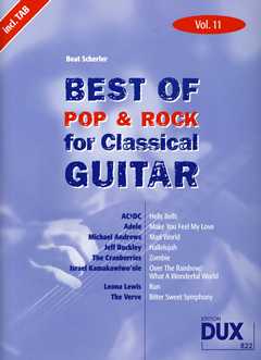 Best Of Pop + Rock For Classical Guitar 11