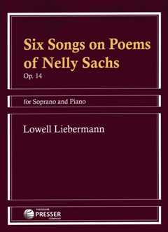 6 Songs On Poems Of Nelly Sachs Op 14