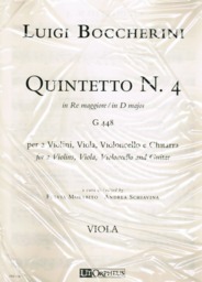 Quintett 4 D - Dur G 448
