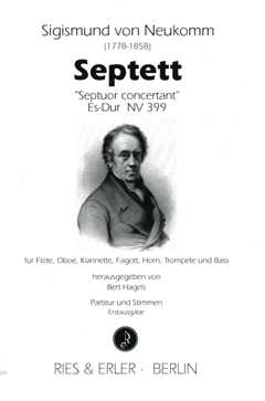 Septett Es - Dur Nv 399 (septuor Concertant)