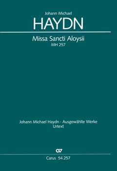 Missa Sancti Aloysii Mh 257