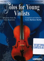 Solos For Young Violists 4