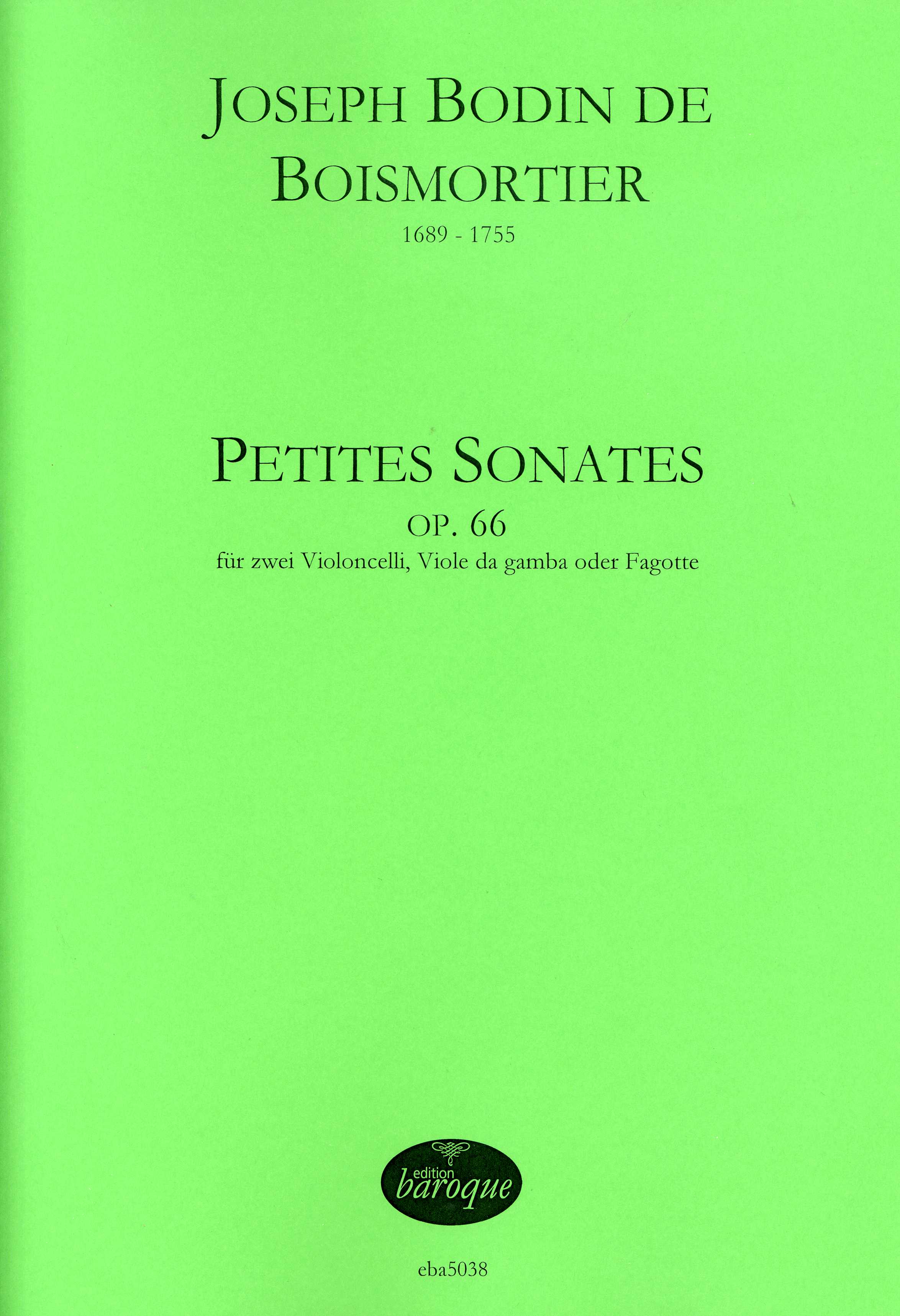 Petites Sonates Op 66