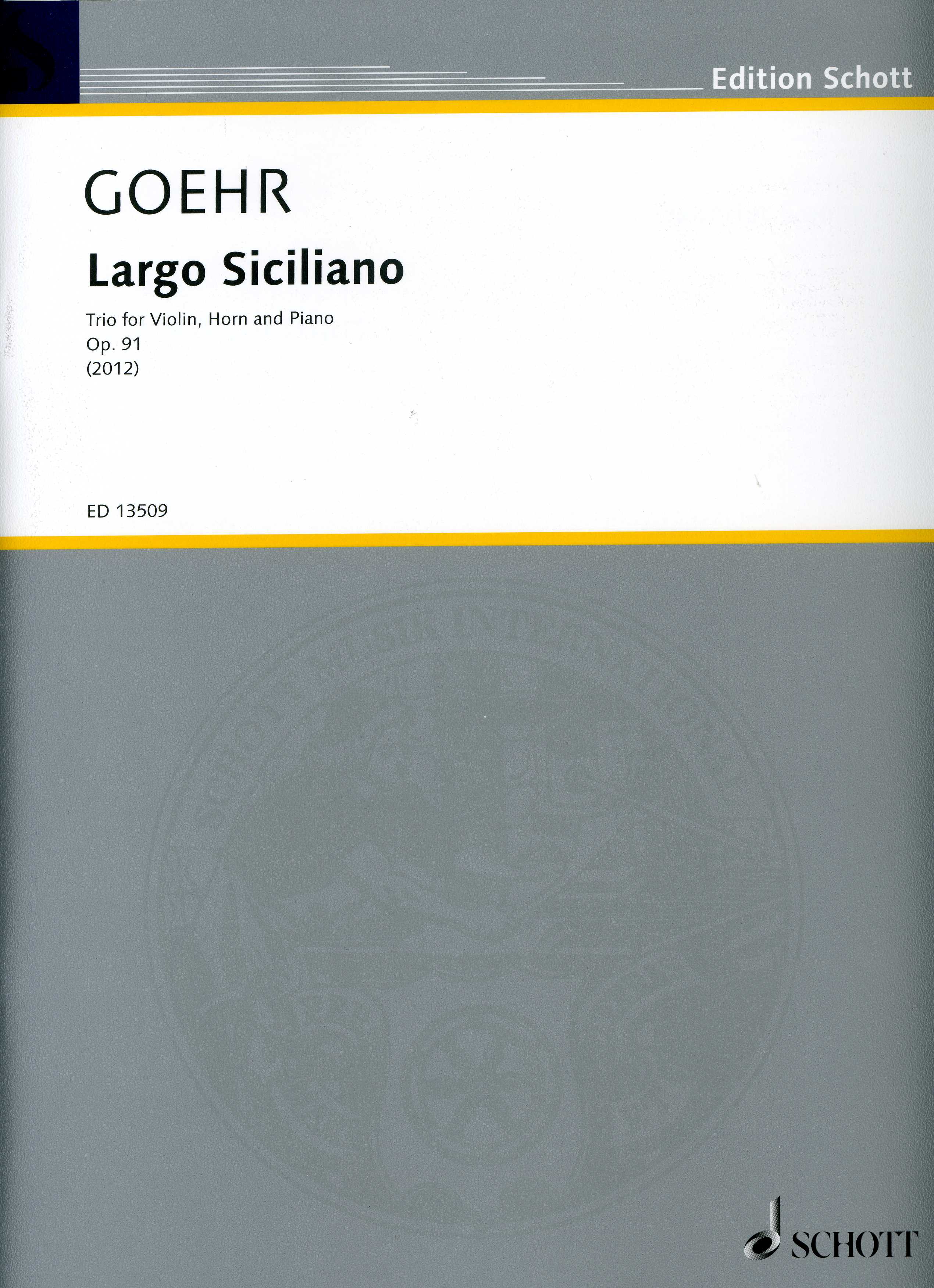 Largo Siciliano Op 91