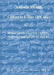 Concerto F - Dur Rv 442 F 6/1 T 46 Con Sordini