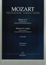 Missa Brevis C - Dur KV 220 (Spatzenmesse)